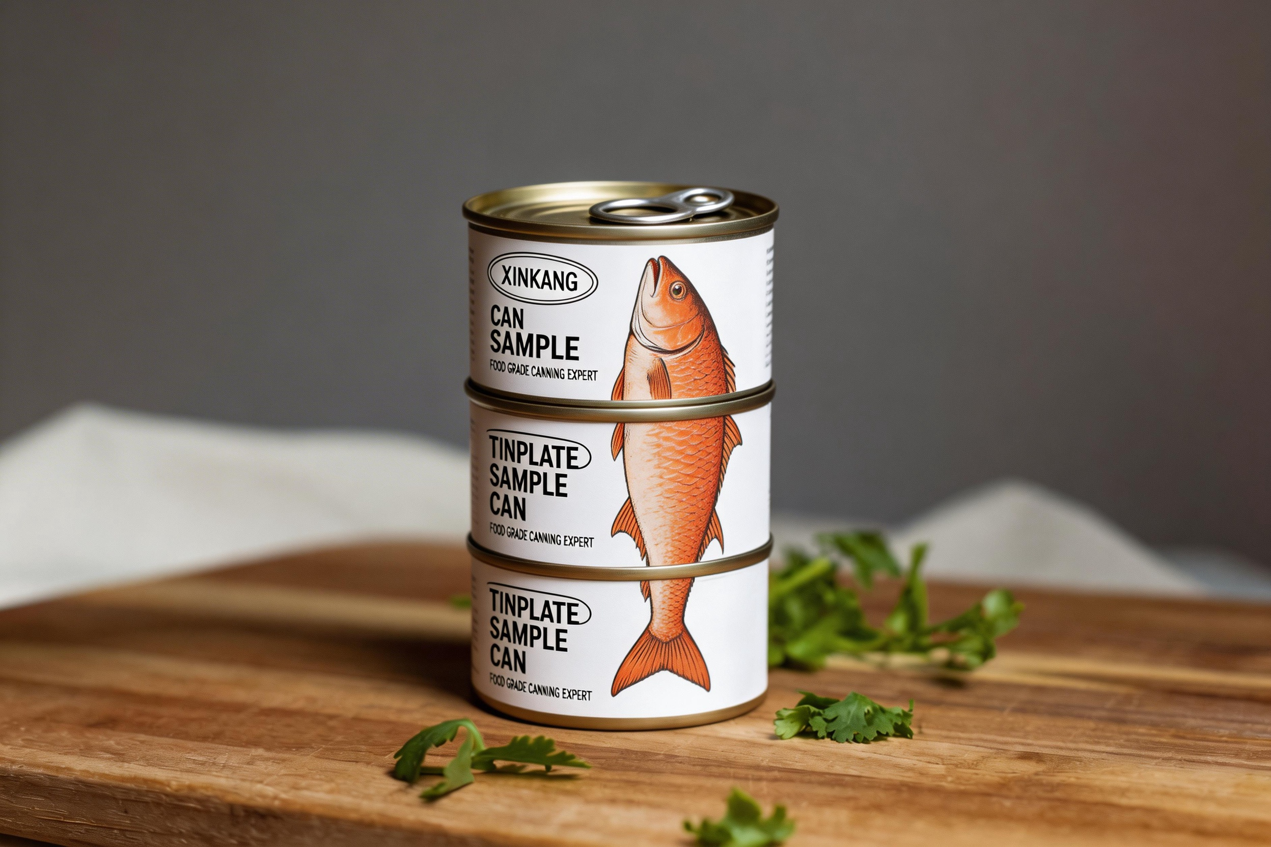 信康三文鱼罐产品图