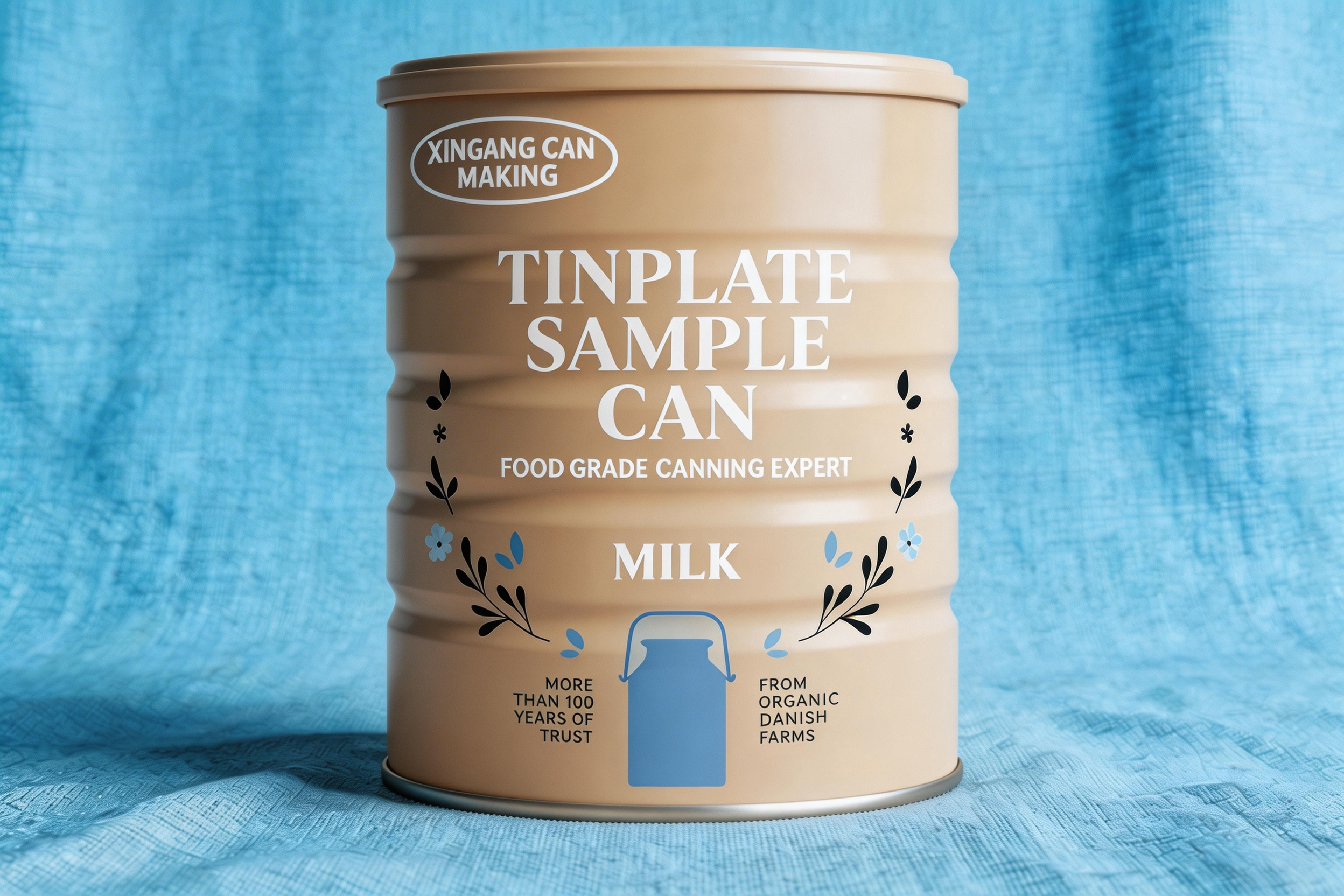 信康奶粉罐产品图